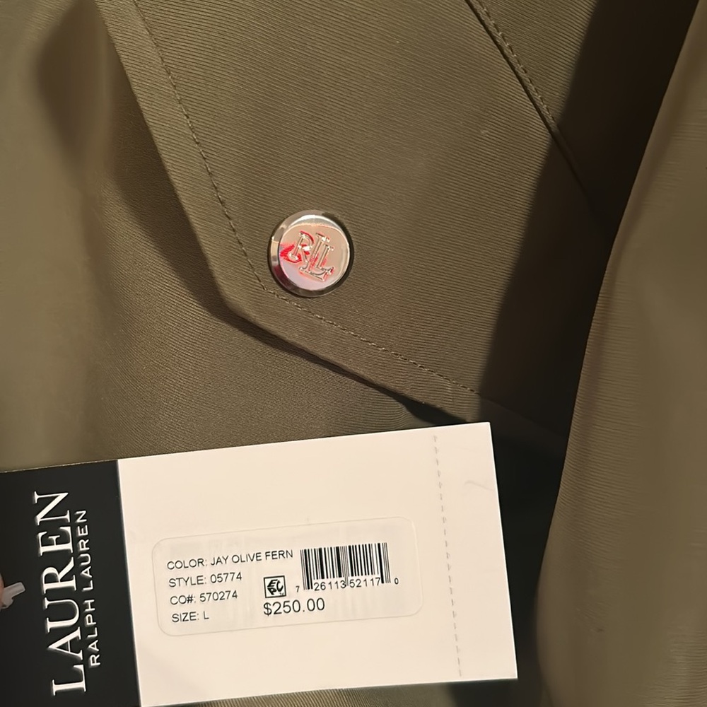 Polo Ralph Lauren size L Green Jacket - Picture 6 of 8